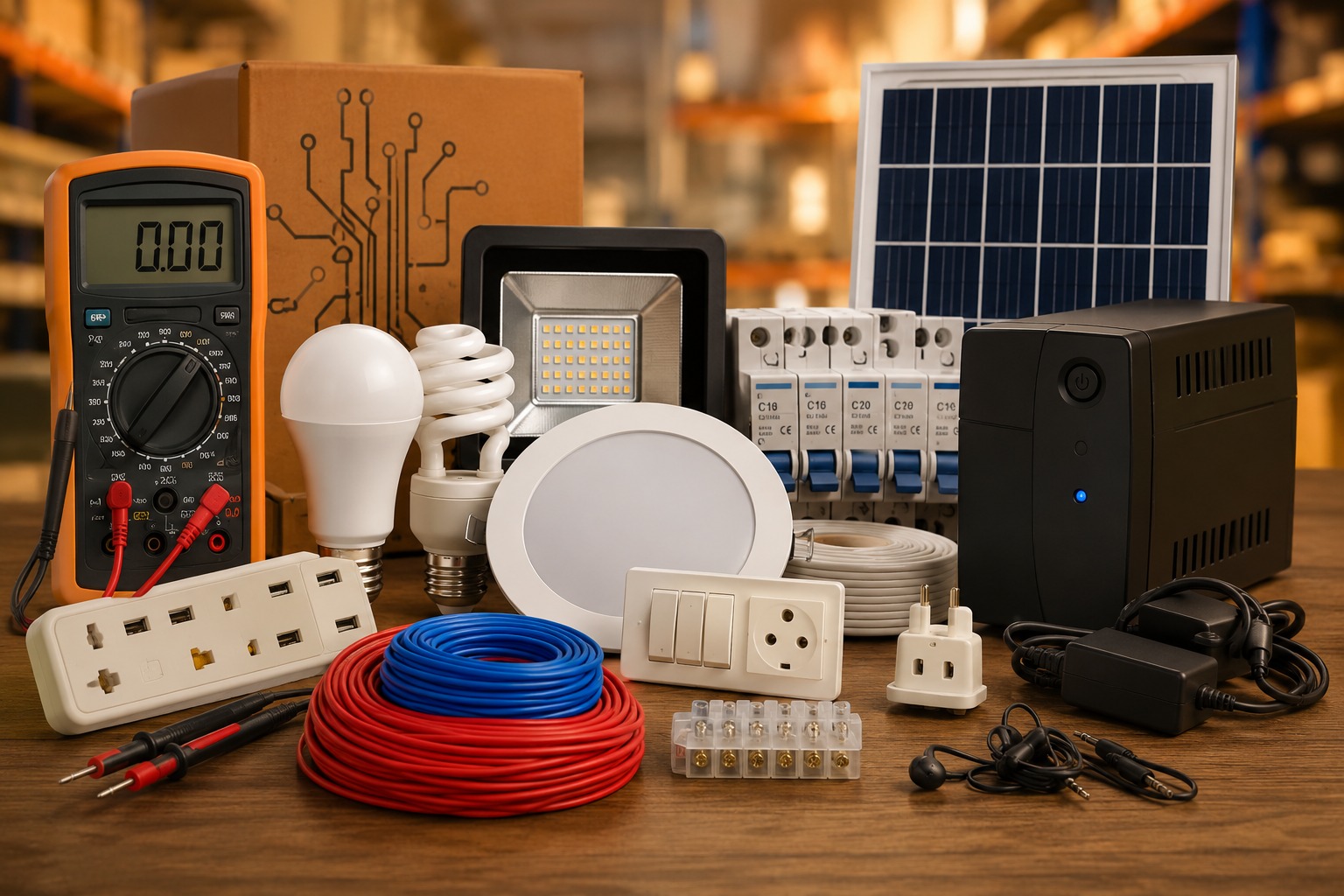 CFA warehousing for electricals and electronics